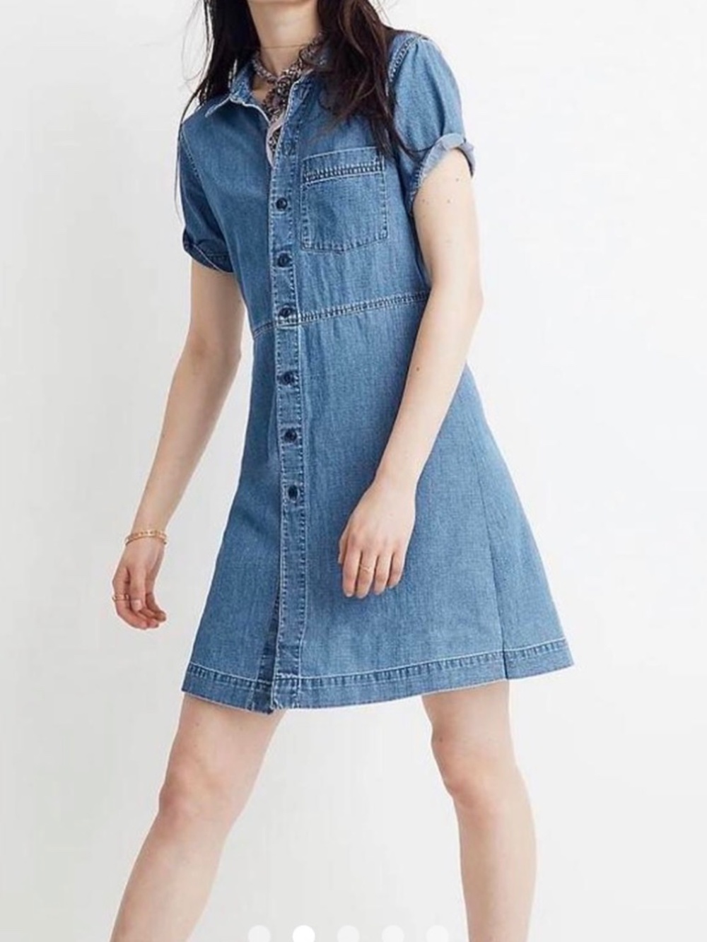 Madewell Denim shirtdress